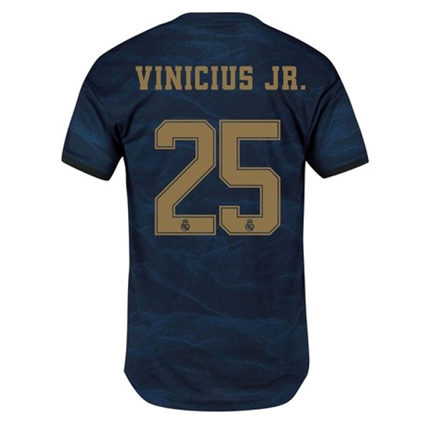 Camiseta Real Madrid NO.25 Vinicius JR. 2ª 2019/20 Azul